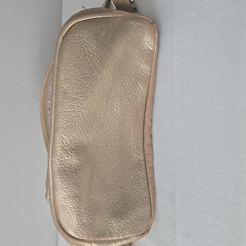 Michael Kors Gold Metallic Backpack - Picture 6 of 6